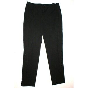 NWT $278 8 Womens Lafayette 148 New York Slacks Pants Black Office Work Reed